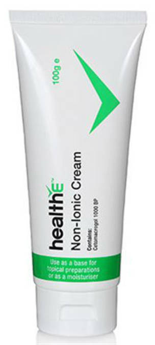 HealthE Non-Ionic Cream (Cetomacrogol 1000 BP) 100g Tube