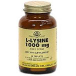 Solgar L-Lysine 1000mg 50 Tab
