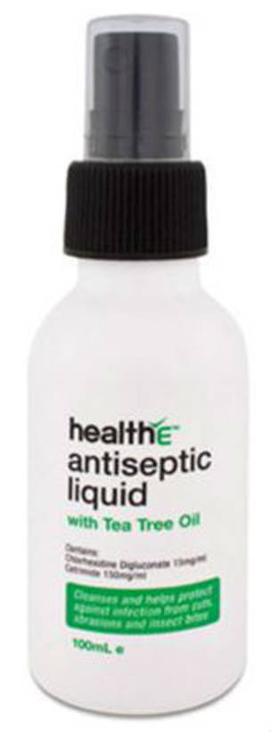 healthE Antiseptic Liquid Spray  with Tea Tree Oil 100ml