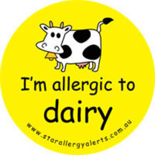 I'm Allergic to Dairy Badge Pack