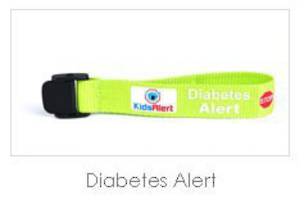 Kids Alert Wristband Diabetes or Asthma