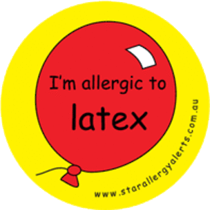 I'm Allergic to Latex Sticker Pack