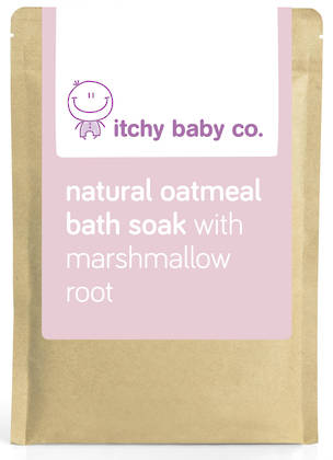 Itchy Baby Co. Natural Oatmeal Bath Soak with Marshmallow Root 200g