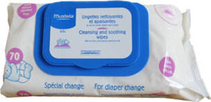 Mustela Dermo Soothing Cleansing Wipes 70's