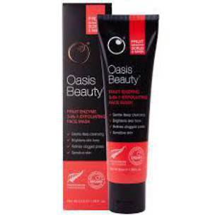 Oasis Beauty Fruit Smoothie 3-in-1 Enzyme Exfoliating Face Mask & Scrub 50ml
