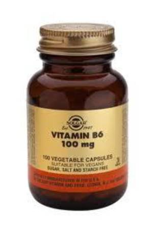 Solgar Vitamin B6 100mg Capsules 100