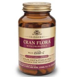 Solgar Cran Flora with Probiotics plus Ester C