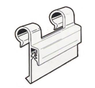Supergrip Wire Basket Sign Holder Double Clip 35mm