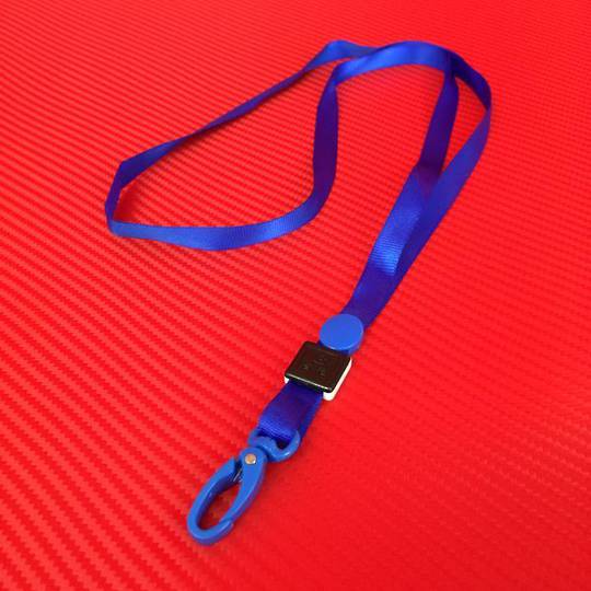 10mm Blue Lanyard with Clip (for 5204)