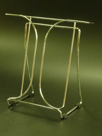 (78145) Chrome Wire Brochure Holder, A4