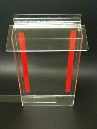 A5 Outdoor Brochure Holder Clear Lid