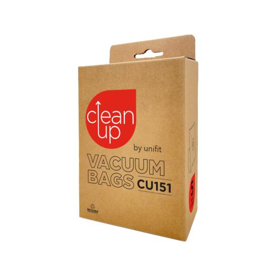 CLEANUP BY UNIFIT CU151 BAG 5PK VACUUM BAGS