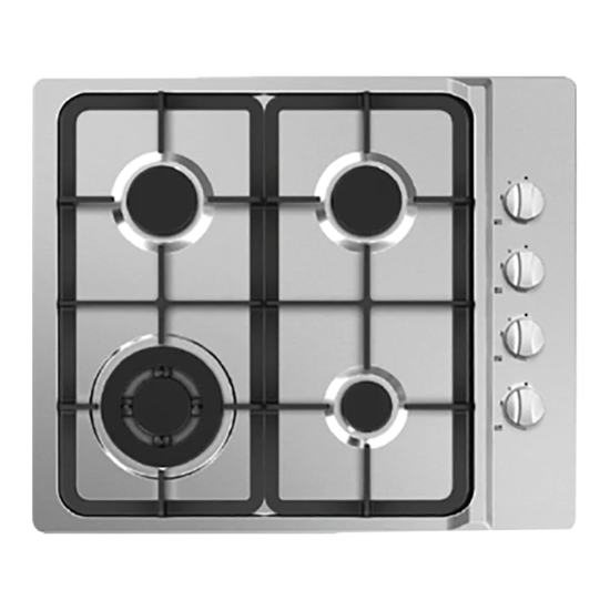 MIDEA 60CM STAINLESS STEEL GAS COOKTOP