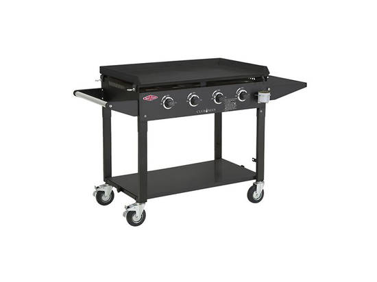 BEEFEATER DISCOVERY CLUBMAN BLACK 4 BURNER MOBILE BARBEQUE