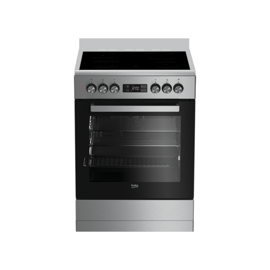 BEKO 60CM MULTI-FUNCTIONAL VITROCERAMIC FREESTANDING COOKER