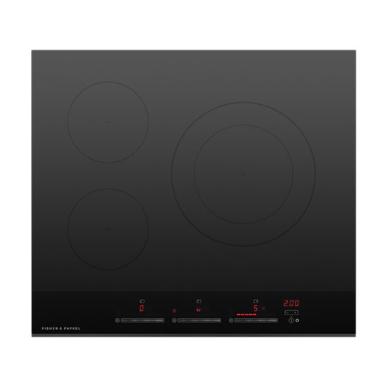 FISHER & PAYKEL 60CM 3 SMARTZONE INDUCTION COOKTOP