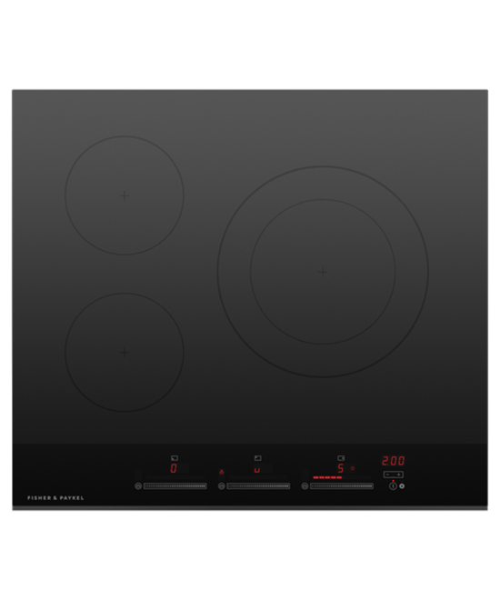 FISHER & PAYKEL 60CM 3 SMARTZONE INDUCTION COOKTOP