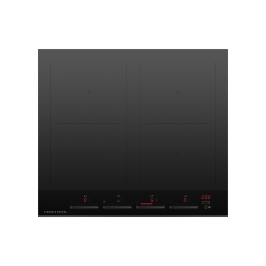 FISHER & PAYKEL 60CM 4 ZONE INDUCTION COOKTOP