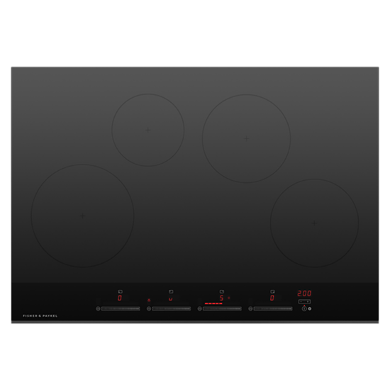 FISHER & PAYKEL 76CM 4 ZONE INDUCTION COOKTOP