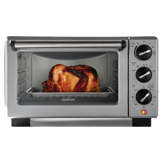 SUNBEAM CONVECTION BAKE AND GRILL 18L COMPACT OVEN
