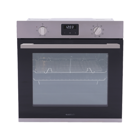 EUROTECH 60CM BUILT-IN MULTI FUNCTION STAINLESS STEEL OVEN