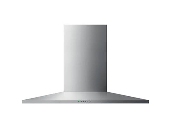 FISHER & PAYKEL 90CM STAINLESS STEEL PYRAMID CHIMNEY WALL RANGEHOOD