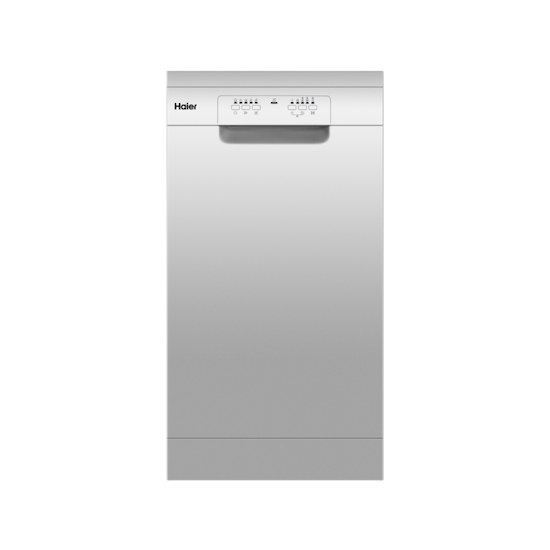 HAIER SILVER COMPACT FREESTANDING DISHWASHER