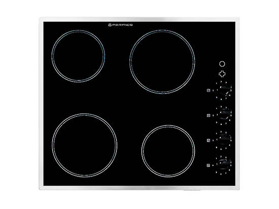 PARMCO 600MM CERAMIC STAINLESS-STEEL FRAME COOK-TOP