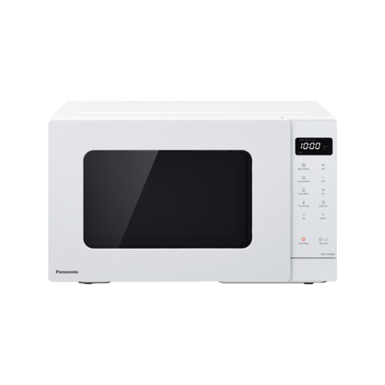 PANASONIC 25L MICROWAVE OVEN WHITE WITH AUTO DEFROST TECHNOLOGY