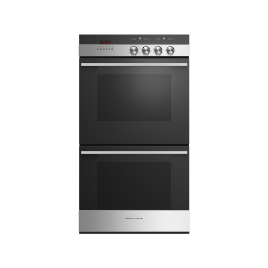 fisher & paykel 60cm 7 function stainless-steel double oven