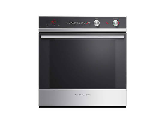 FISHER & PAYKEL 60CM 85L 9 FUNCTION BUILT-IN STAINLESS STEEL PYROLYTIC OVEN