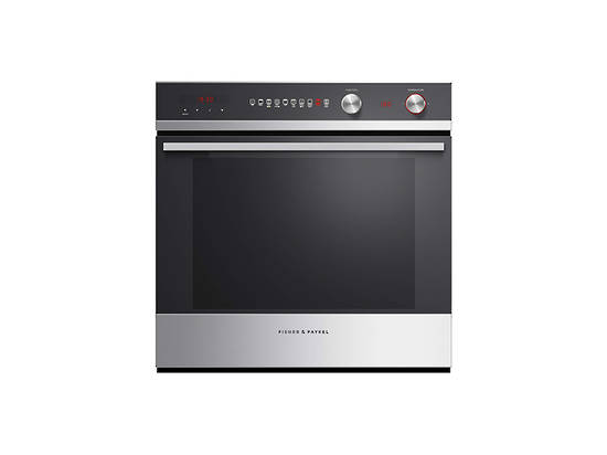 FISHER & PAYKEL 60CM 85L 9 FUNCTION BUILT-IN STAINLESS STEEL BLACK OVEN