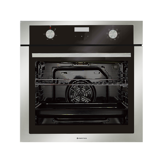 PARMCO 60CM 76L 8 FUNCTION STAINLESS STEEL OVEN