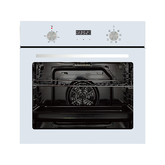 PARMCO 600MM 76L WHITE 8 FUNCTION OVEN