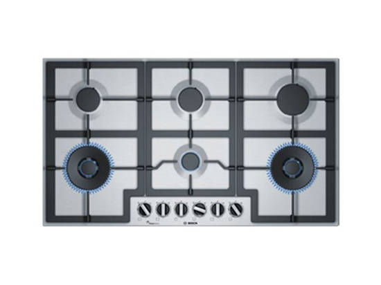BOSCH SERIES 6 GAS 90CM STAINLESS STEEL COOKTOP