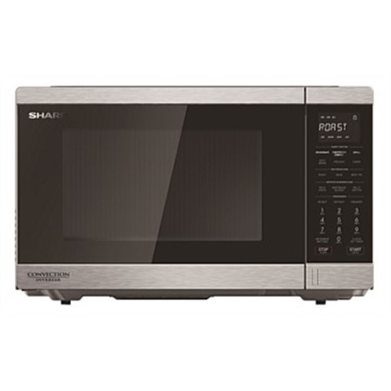 SHARP STAINLESS STEEL 1100W CONVECTION MICROWAVE