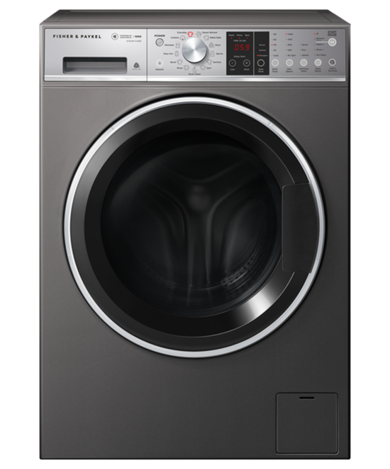 FISHER & PAYKEL 10KG STEAM CARE FRONT LOAD WASHING MACHINE