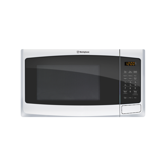 WESTINGHOUSE 23L WHITE COUNTERTOP MICROWAVE