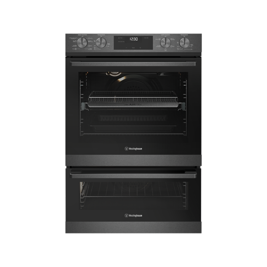 WESTINGHOUSE 60CM MULTIFUNCTION DUO DARK STAINLESS STEEL OVEN