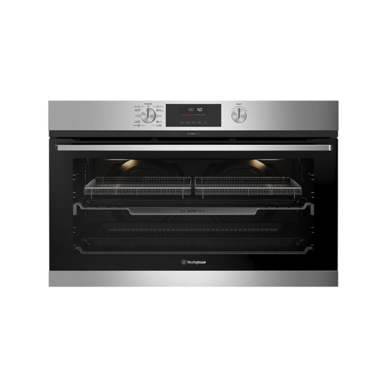 WESTINGHOUSE 90CM MULTIFUNCTION PYROLYTIC BUILT-IN OVEN