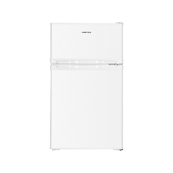 parmco 85l white underbench fridge/freezer