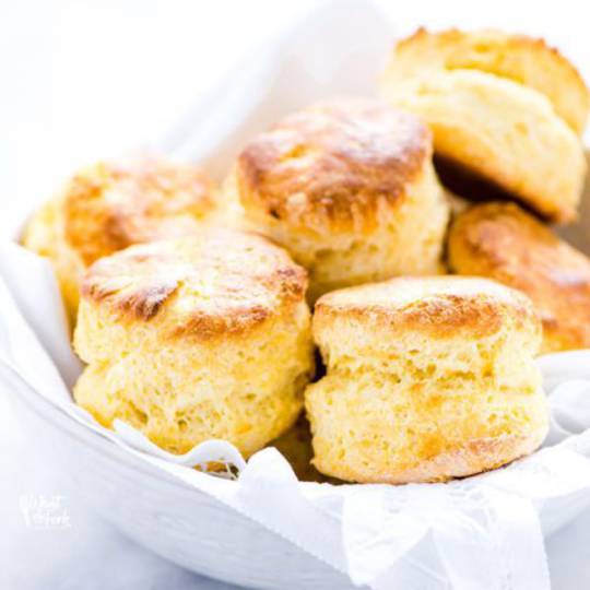 Scones -Gluten Free served with butter