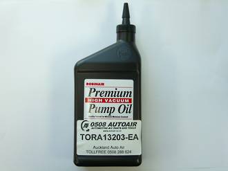 ROBINAIR PREMIUM VACUUM PUMP OIL 946ML (TORA13203-EA)