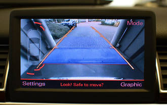 Audi rear view camera retrofit MMI 3G/3G+/3G high