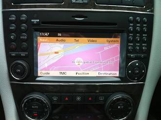 Mercedes GPS Navigation conversion NTG 2.5 Japan import