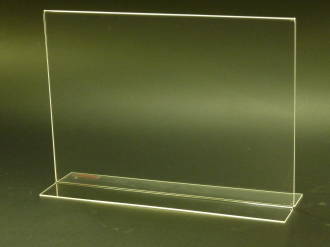 A3 Landscape Upright T-Menu Holder