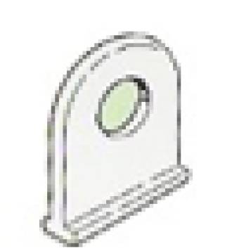 Banner Hanger Slide-In Clip Clear