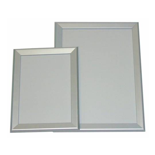 A0 Silver Square 30mm Wide Snap Frame