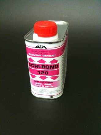 120 Acribond 0.5L Tin Solvent Adhesive