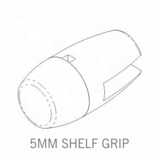 Axis Shelf Grip 5mm